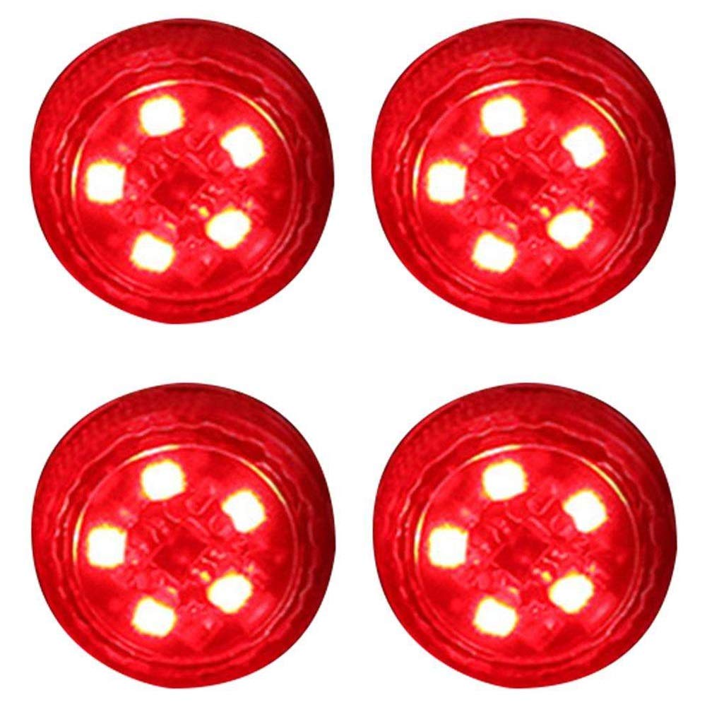 2pairs 4pcs Waterproof 5 LED Wireless Car Door Warning Open Lights Indicator CHERRI BERRY BY GOLDEN SPARROW