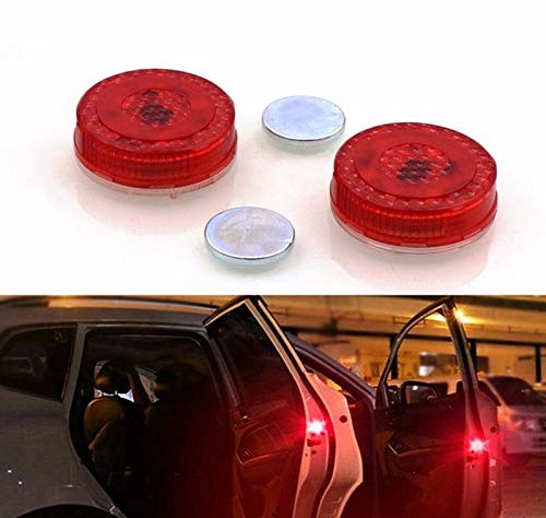 2pairs 4pcs Waterproof 5 LED Wireless Car Door Warning Open Lights Indicator CHERRI BERRY BY GOLDEN SPARROW