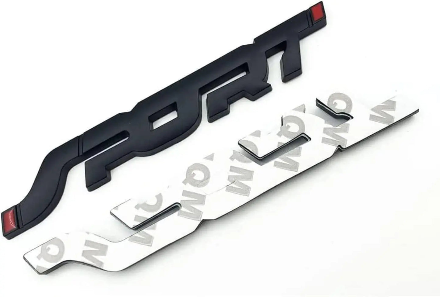 3D Metal Car Logo Badge Sticker – Black (1 Pc) CHERRI BERRY BY GOLDEN SPARROW