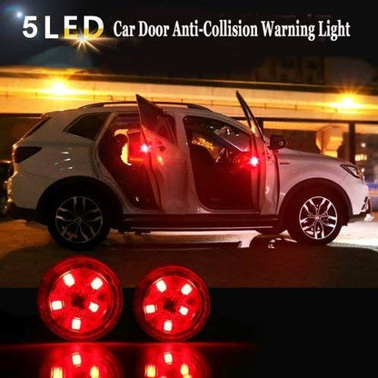 2pairs 4pcs Waterproof 5 LED Wireless Car Door Warning Open Lights Indicator CHERRI BERRY BY GOLDEN SPARROW