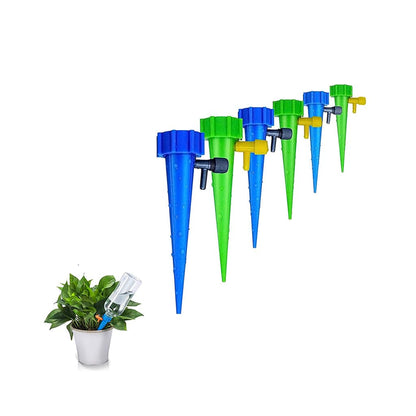 Pack of 12 Drip Irrigation kit for Home Garden, Self-Watering Spikes, Drip Spikes for Plants, Home Garden, Automatic Plant Watering Devices