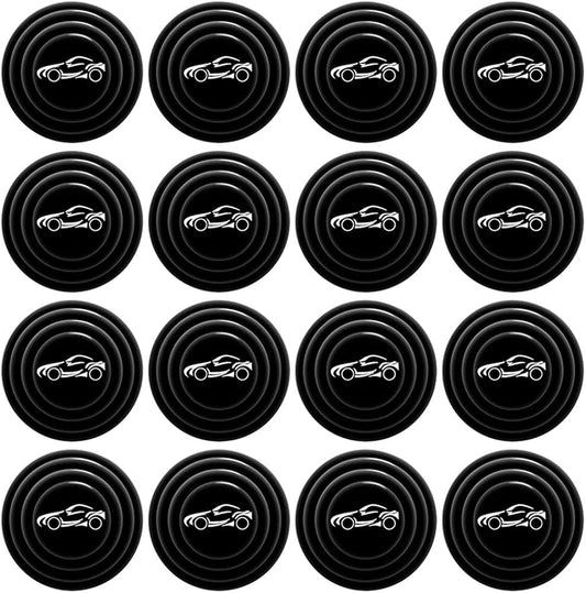 16 Pcs Door Shock Absorber, Door Protector Rubber Pads Guard