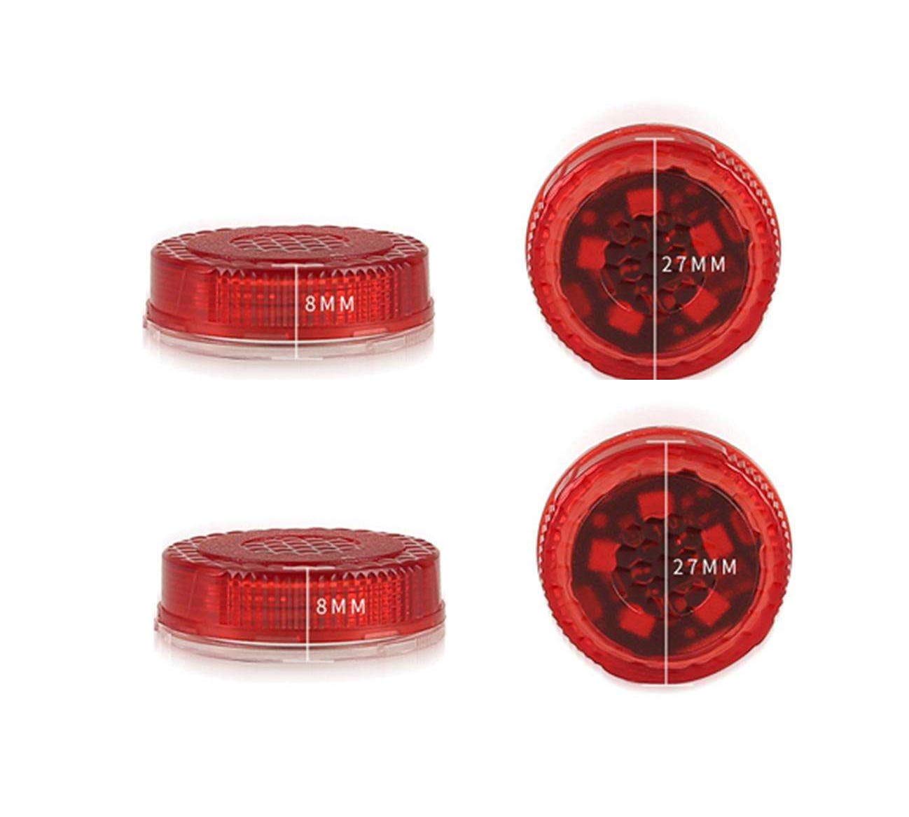 2pairs 4pcs Waterproof 5 LED Wireless Car Door Warning Open Lights Indicator CHERRI BERRY BY GOLDEN SPARROW