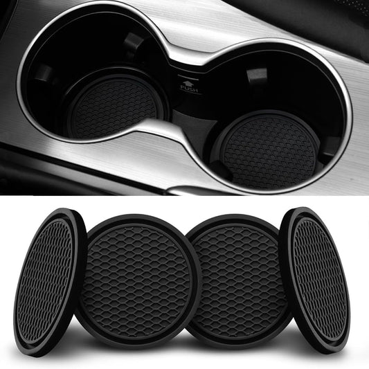 Cup Holder Coaster, 4pcs Universal Embedded Non-Slip Car Coasters