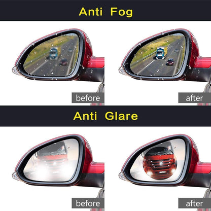 Rainproof Anti-Fog Membrane Waterproof Car Side Mirror Side Window Protective Film (Round)