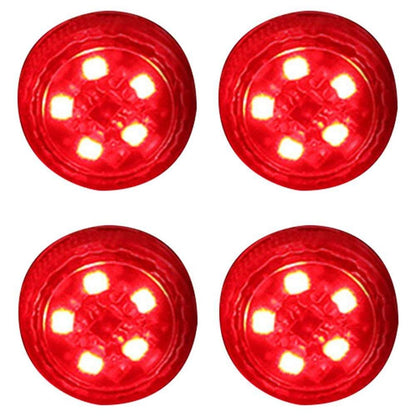 2pairs 4pcs Waterproof 5 LED Wireless Car Door Warning Open Lights Indicator CHERRI BERRY BY GOLDEN SPARROW