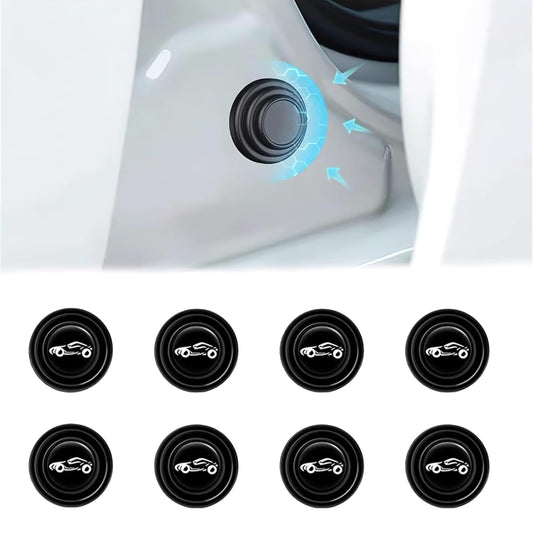 8 Pcs Door Shock Absorber, Door Protector Rubber Pads Guard