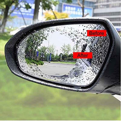 Rainproof Anti-Fog Membrane Waterproof Car Side Mirror Side Window Protective Film (Round)